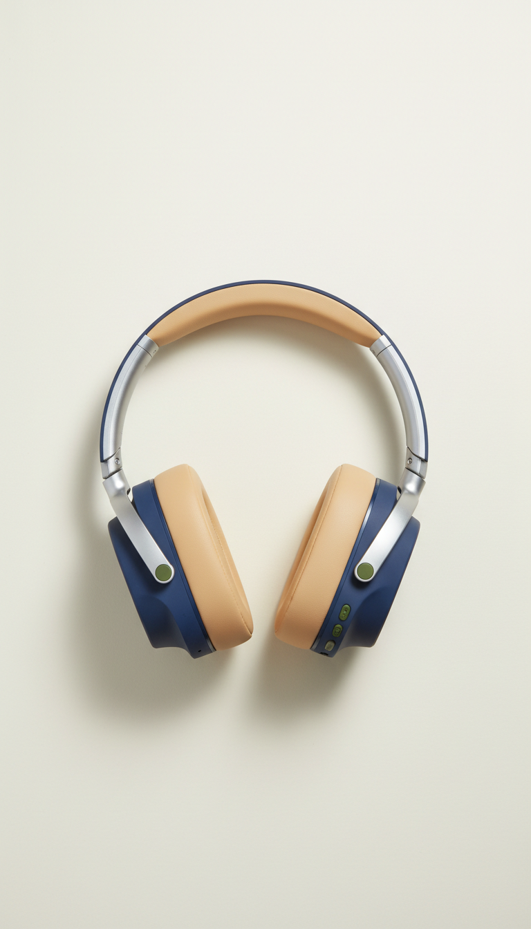 Noise-Cancelling Headphones with Touch Controls